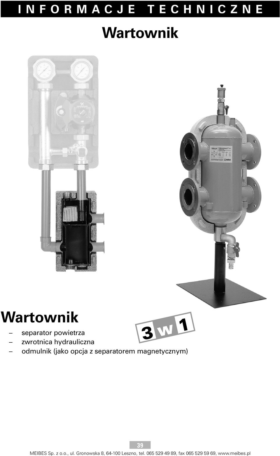 powietrza zwrotnica hydrauliczna