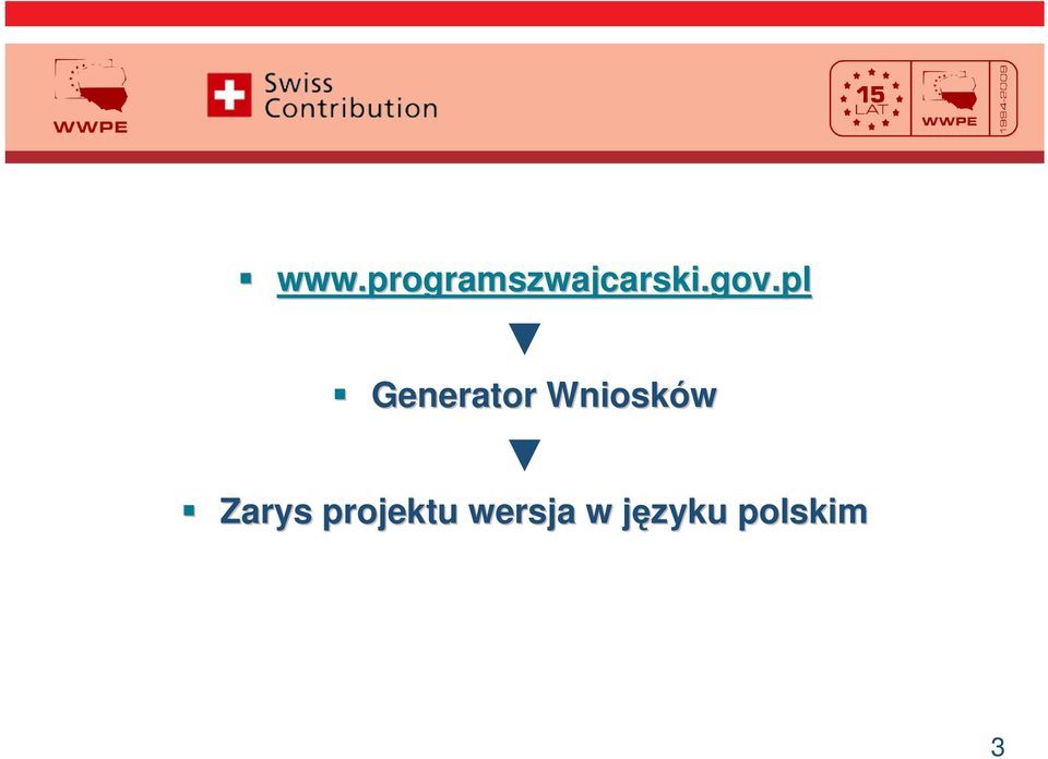 Wniosków Zarys