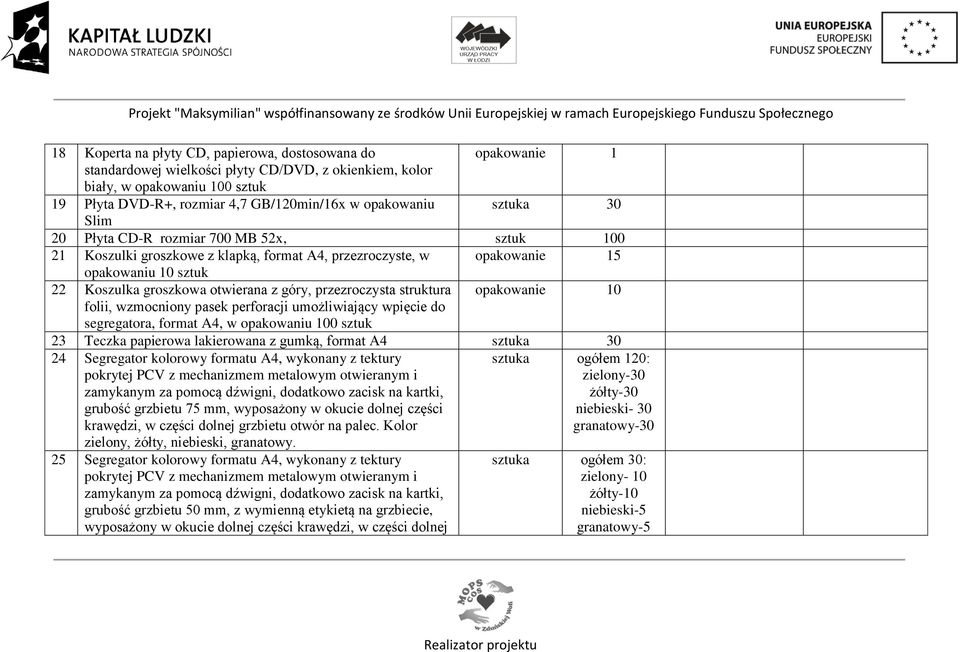 góry, przezroczysta struktura folii, wzmocniony pasek perforacji umożliwiający wpięcie do segregatora, format A, w opakowaniu 100 sztuk opakowanie 10 23 Teczka papierowa lakierowana z gumką, format A