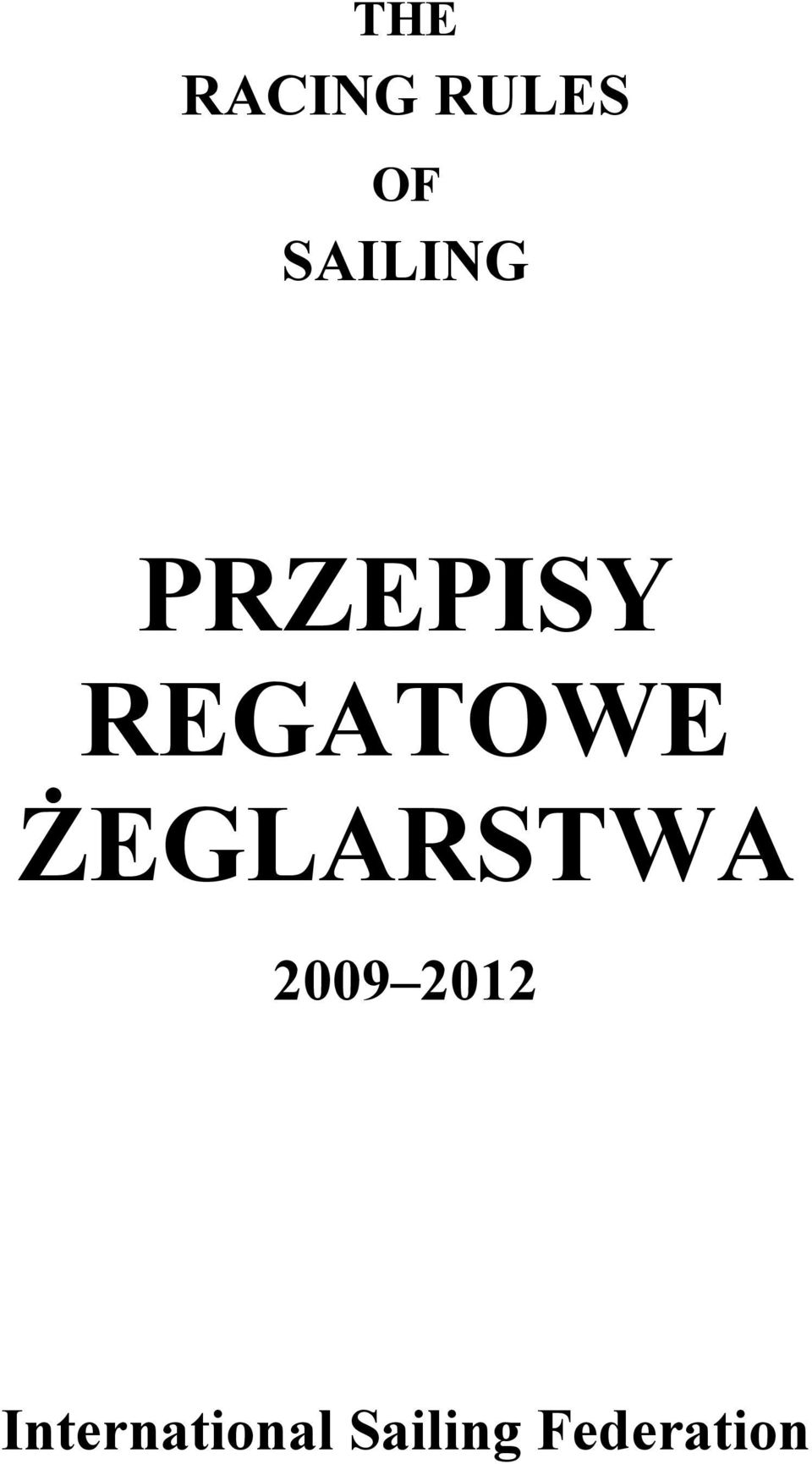 REGATOWE EGLARSTWA 2009