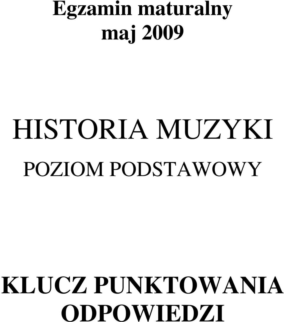 POZIOM PODSTAWOWY