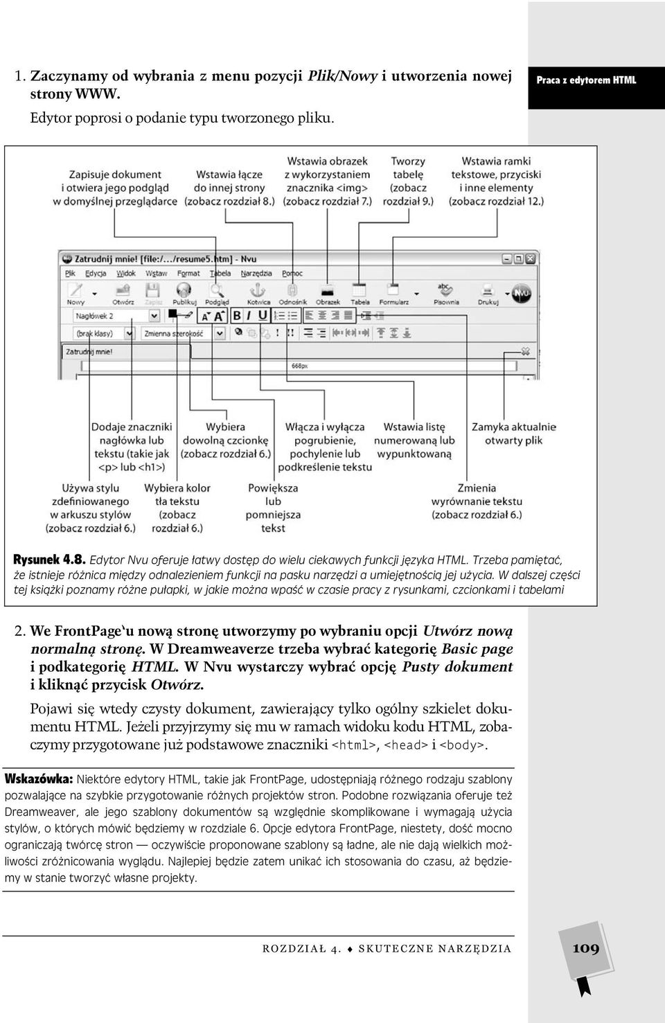 W dalszej części tej książki poznamy różne pułapki, w jakie można wpaść w czasie pracy z rysunkami, czcionkami i tabelami 2.