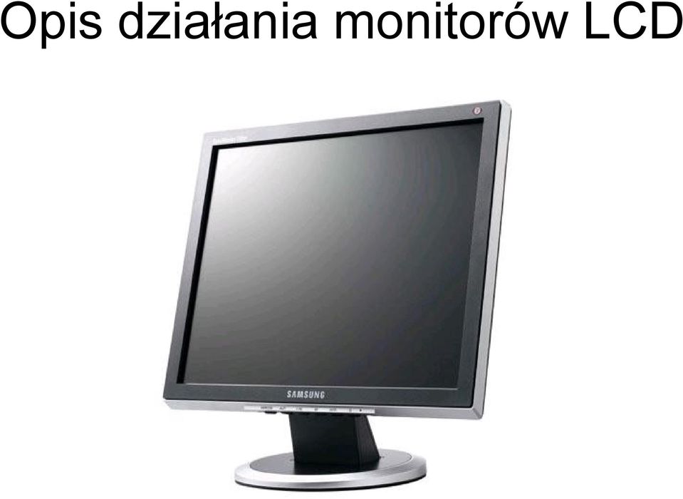 monitorów