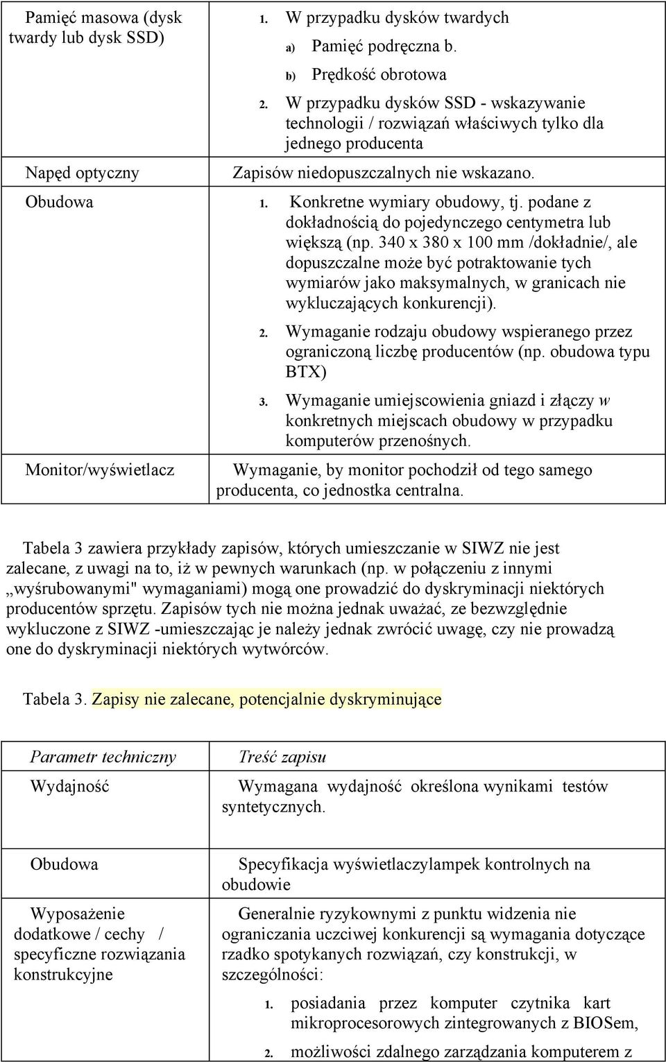 podane z dokładnością do pojedynczego centymetra lub większą (np.