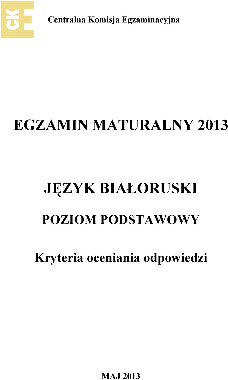 MATURALNY 03 JĘZYK BIAŁORUSKI