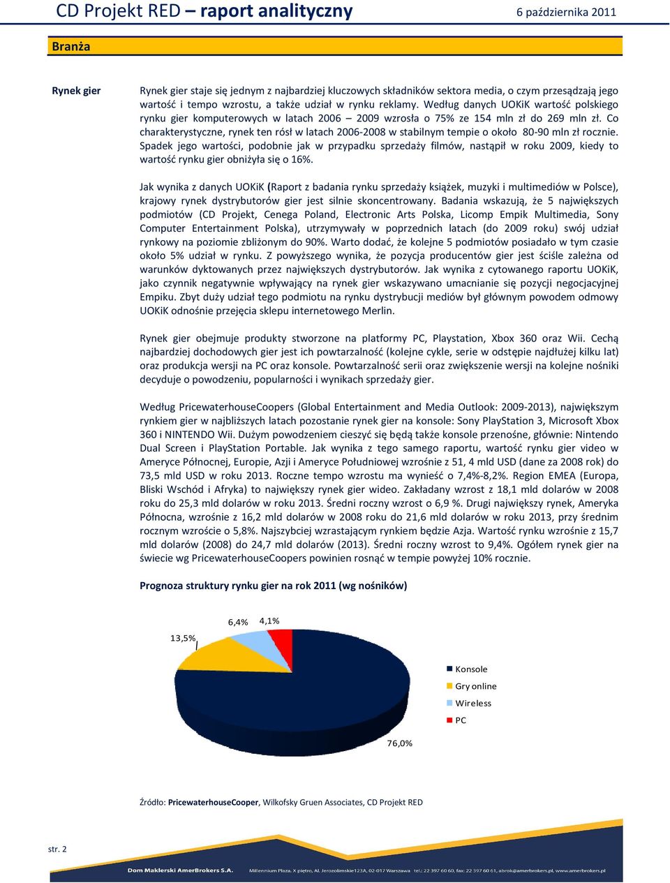 Co charakterystyczne, rynek ten rósł w latach 2006-2008 w stabilnym tempie o około 80-90 mln zł rocznie.