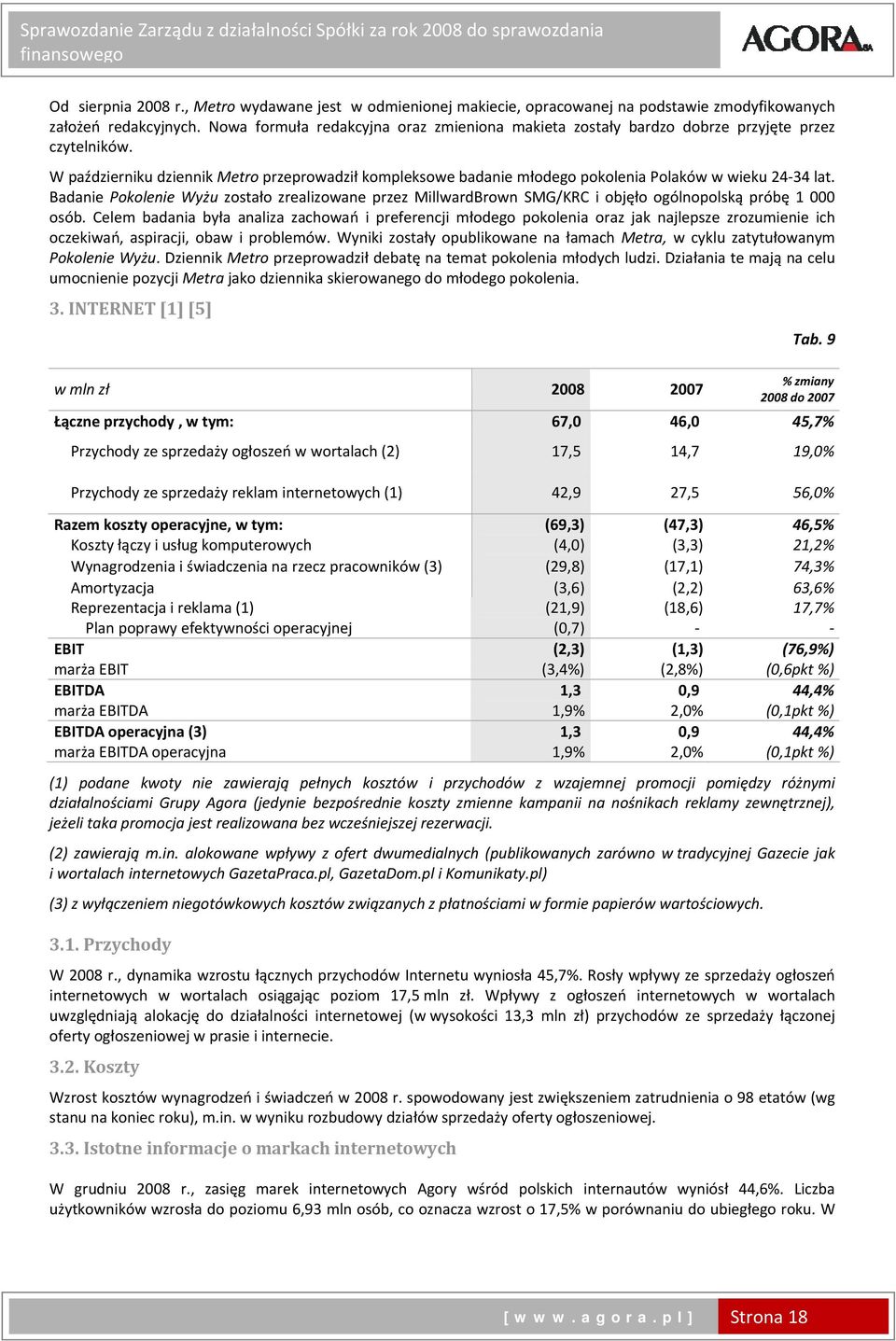 W październiku dziennik Metro przeprowadził kompleksowe badanie młodego pokolenia Polaków w wieku 24 34 lat.