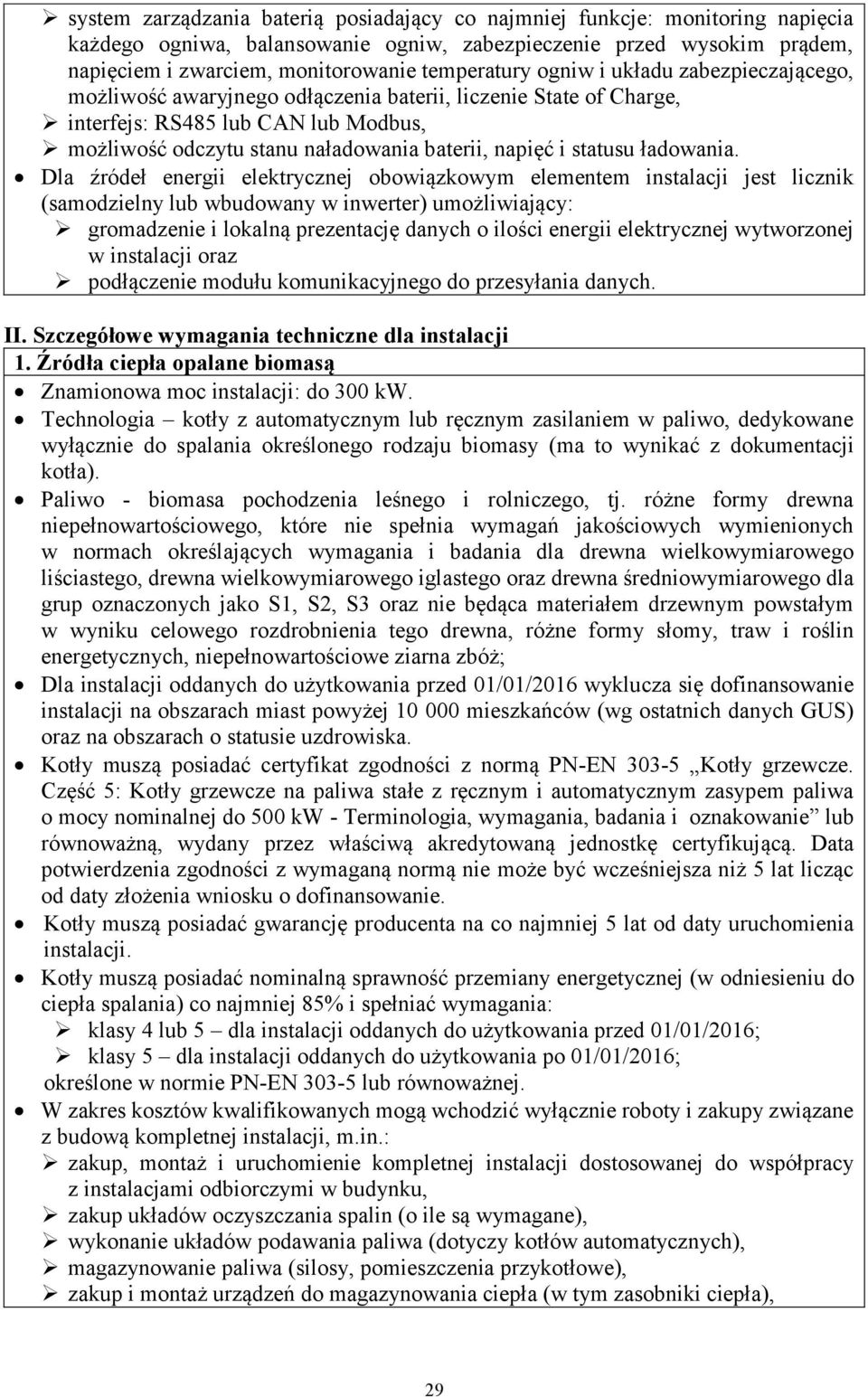 napięć i statusu ładowania.