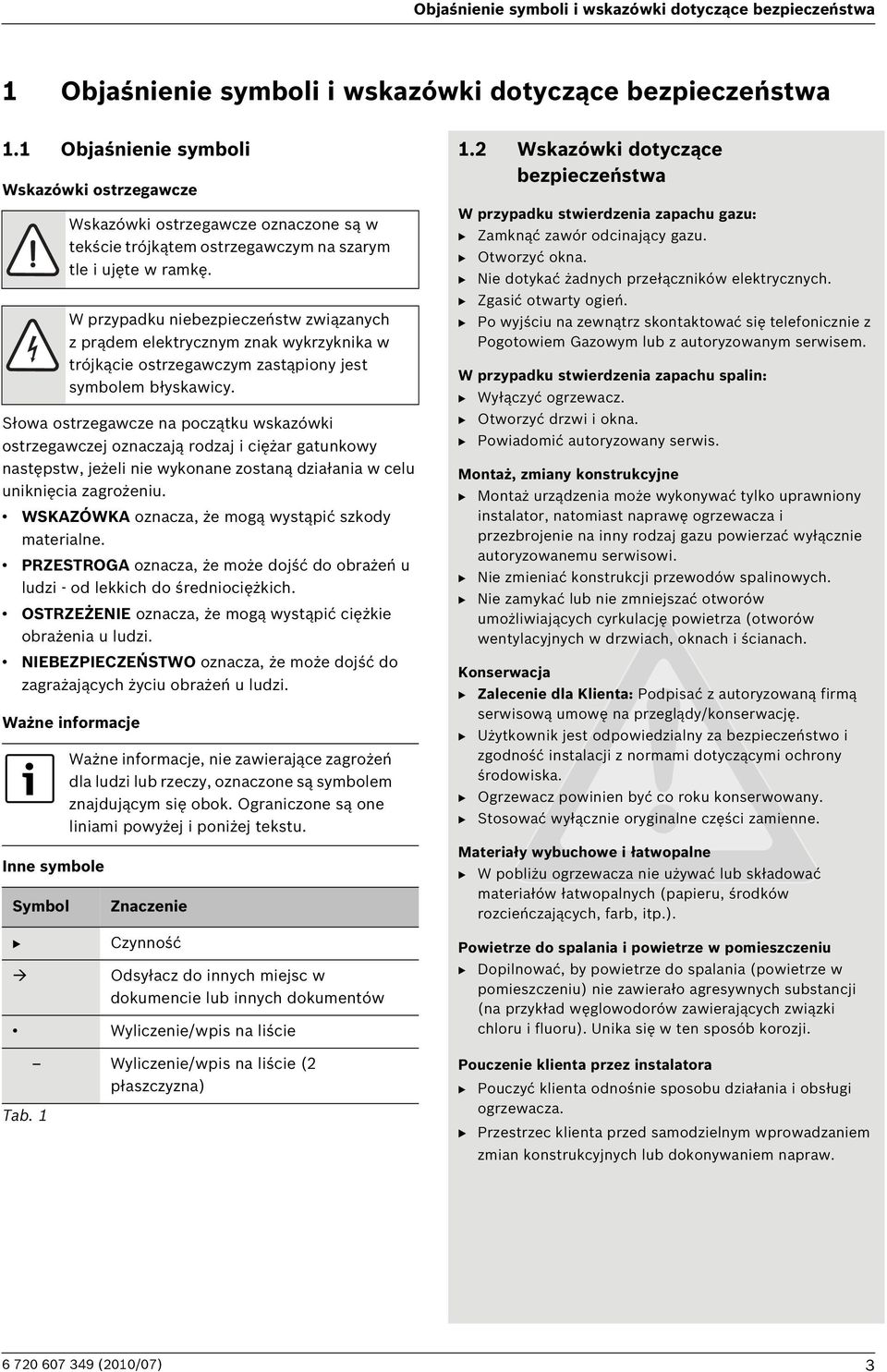 uniknięcia zagrożeniu. WSKAZÓWKA oznacza, że mogą wystąpić szkody materialne. PRZESTROGA oznacza, że może dojść do obrażeń u ludzi - od lekkich do średniociężkich.