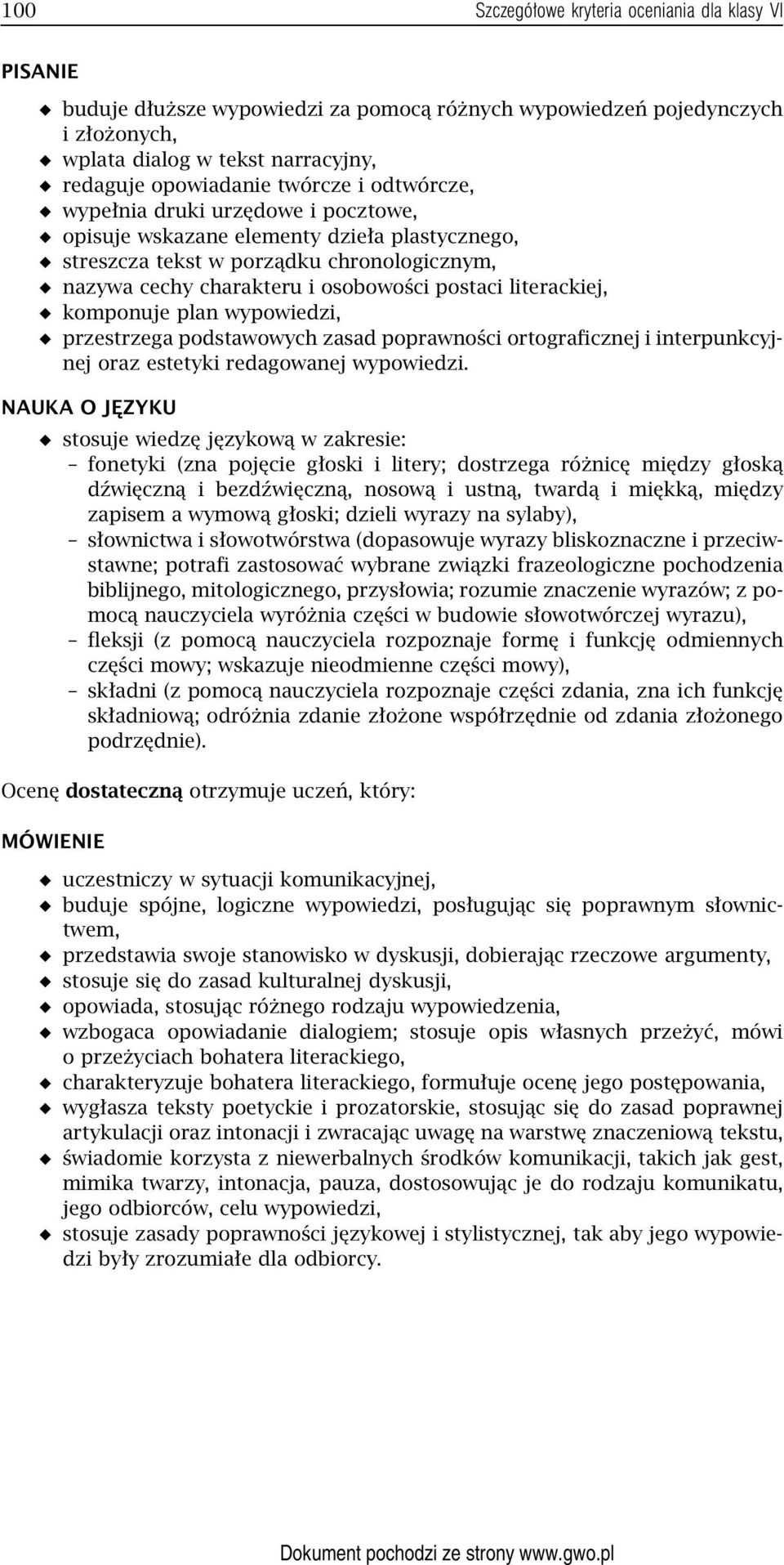 komponuje plan wypowiedzi, przestrzega podstawowych zasad poprawności ortograficznej i interpunkcyjnej oraz estetyki redagowanej wypowiedzi.