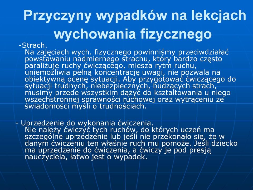 obiektywną ocenę sytuacji.