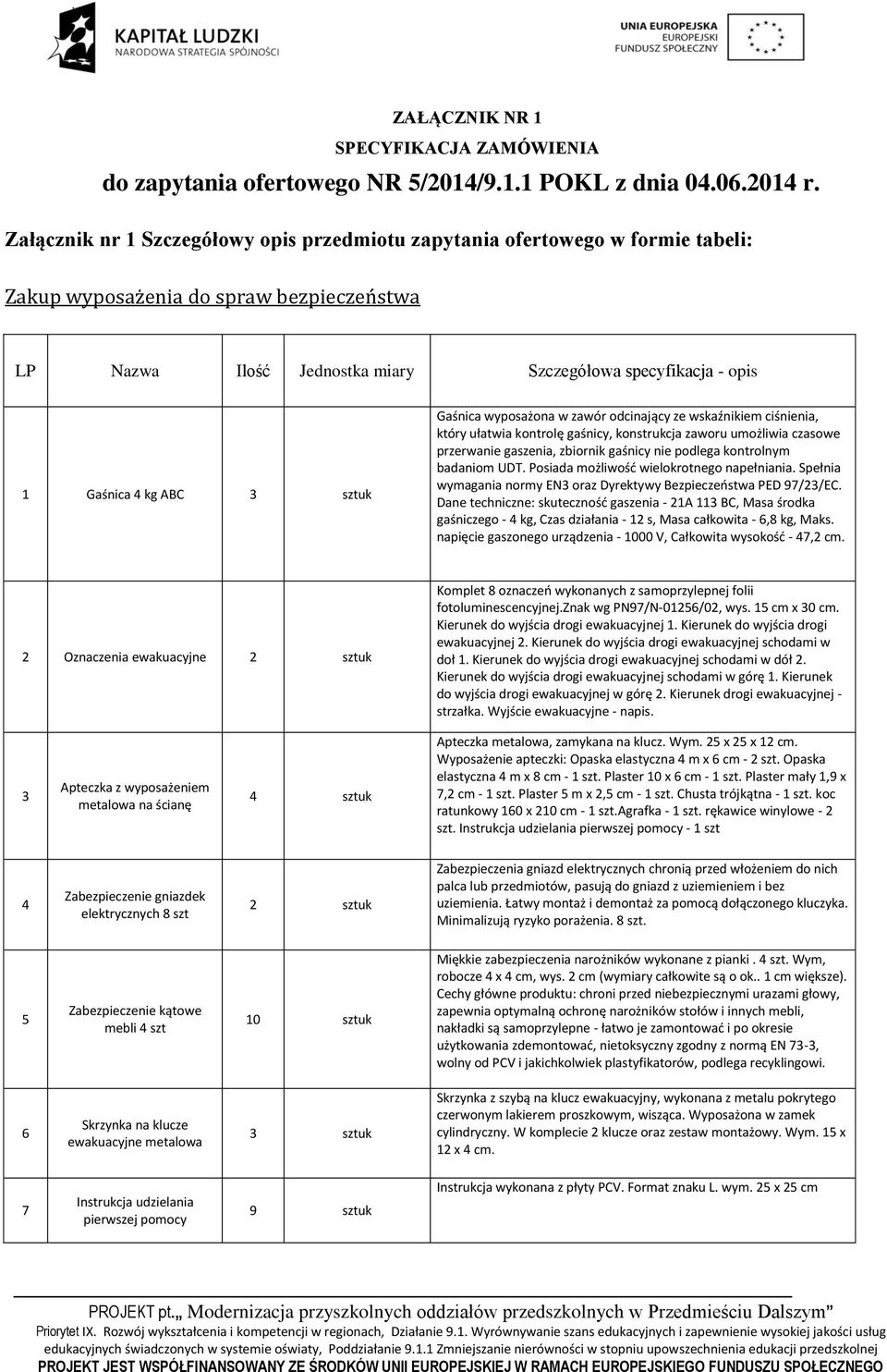 kg ABC 3 sztuk Gaśnica wyposażona w zawór odcinający ze wskaźnikiem ciśnienia, który ułatwia kontrolę gaśnicy, konstrukcja zaworu umożliwia czasowe przerwanie gaszenia, zbiornik gaśnicy nie podlega