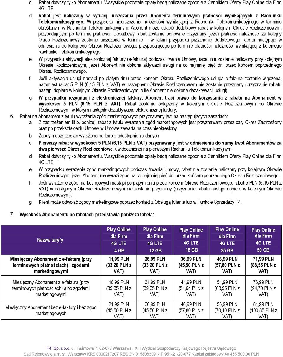 Rozliczeniowym, przypadającym po terminie płatności.