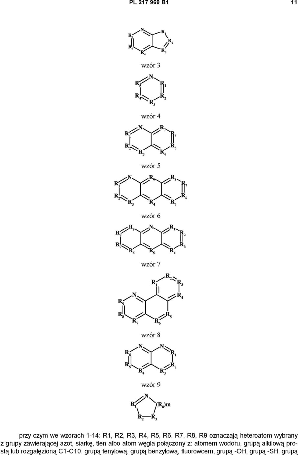 atom węgla połączony z: atomem wodoru, grupą alkilową prostą lub rozgałęzioną