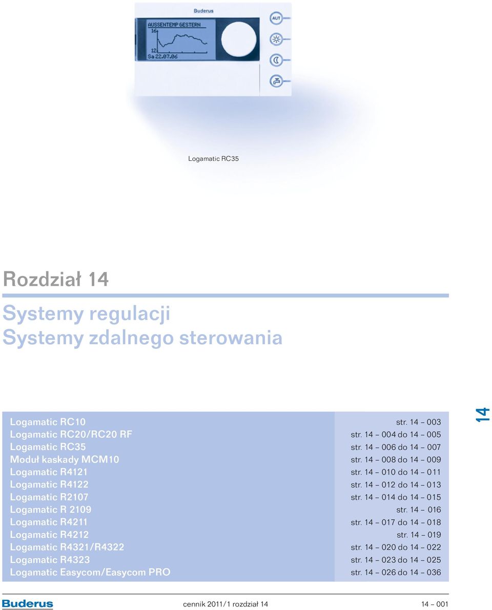 R4321/R4322 Logamatic R4323 Logamatic Easycom/Easycom PRO str. 003 str. 004 do 0 str. 006 do 007 str. 008 do 009 str.