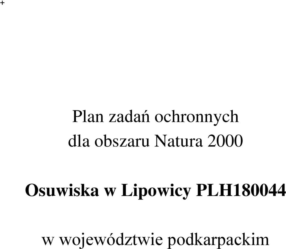 Osuwiska w Lipowicy