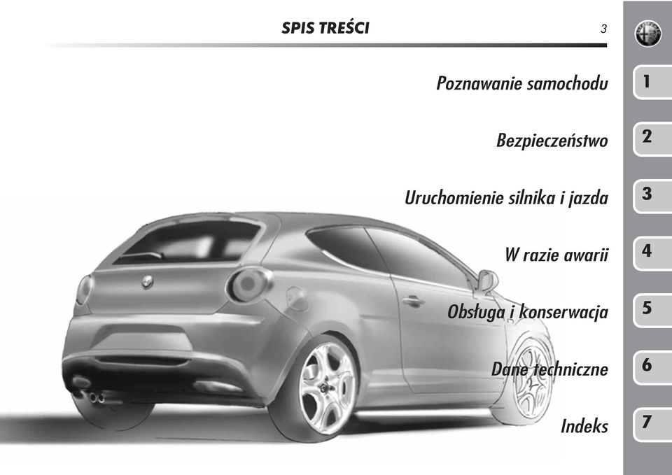 i jazda 3 W razie awarii 4 Obsługa i