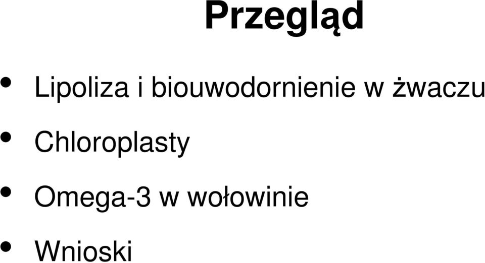 żwaczu Chloroplasty