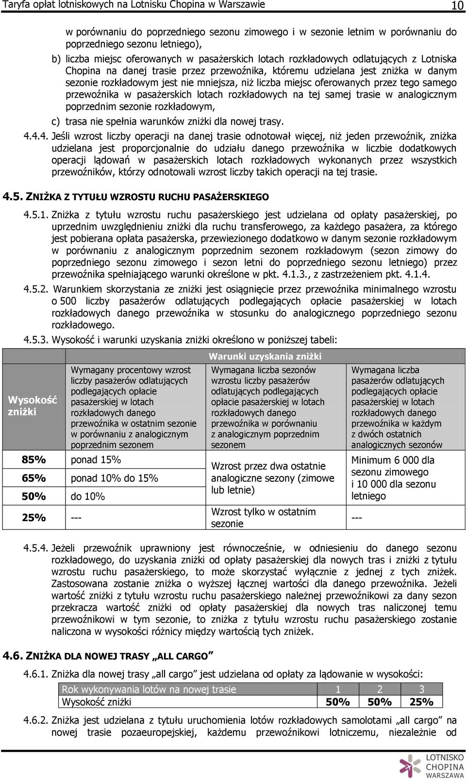 liczba miejsc oferowanych przez tego samego przewoźnika w pasażerskich lotach rozkładowych na tej samej trasie w analogicznym poprzednim sezonie rozkładowym, c) trasa nie spełnia warunków zniżki dla