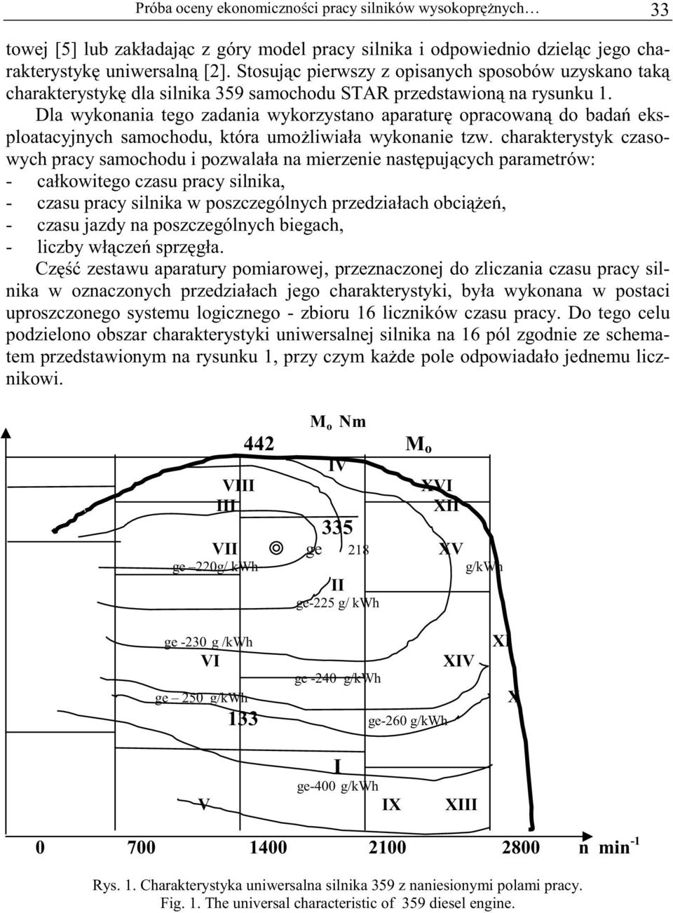 Dla wykonania tego zadania wykorzystano aparaturę opracowaną do badań eksploatacyjnych samochodu, która umożliwiała wykonanie tzw.