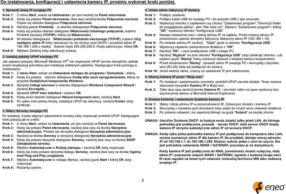 Krok 3: Naciśnij pasek Protokoły w okienku dialogowym Połączenia sieciowe.