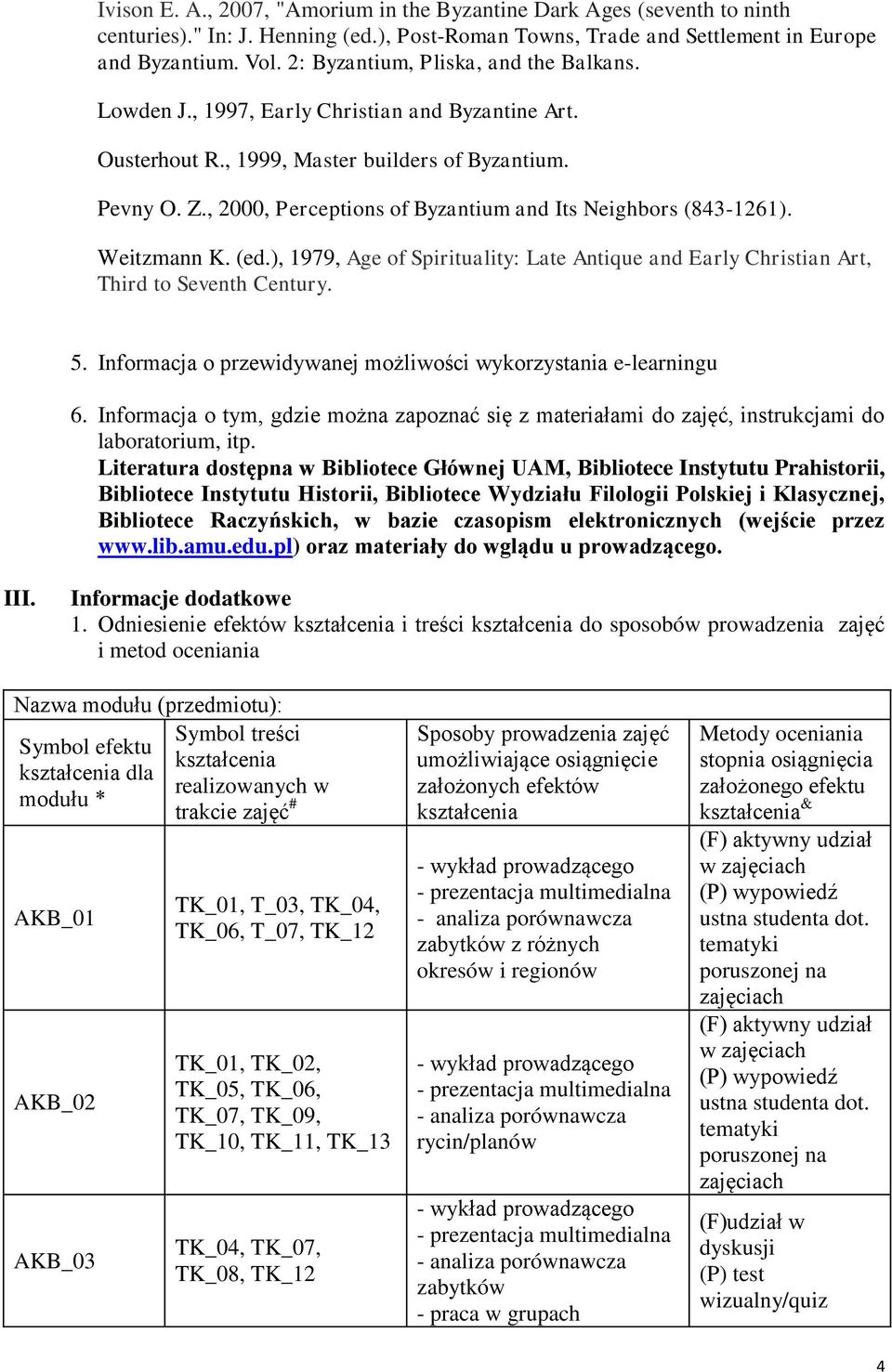 , 2000, Perceptions of Byzantium and Its Neighbors (843-1261). Weitzmann K. (ed.), 1979, Age of Spirituality: Late Antique and Early Christian Art, Third to Seventh Century. 5.