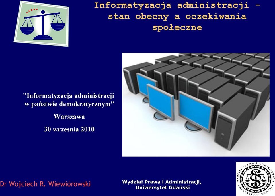 "Informatyzacja administracji w