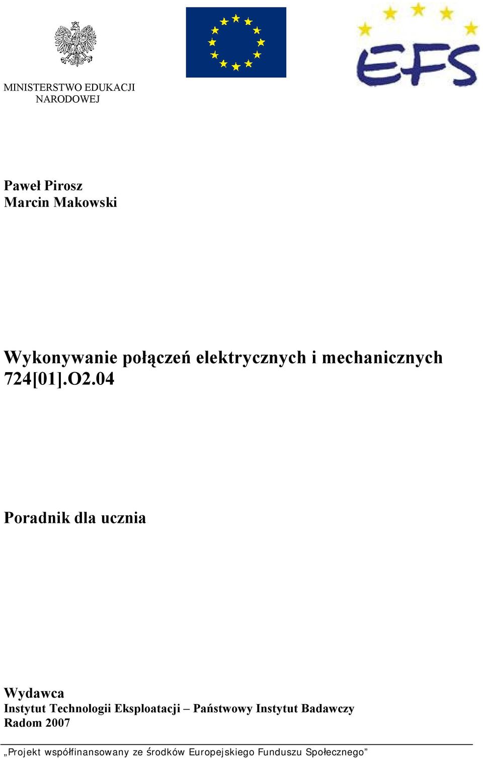 mechanicznych 724[01].O2.
