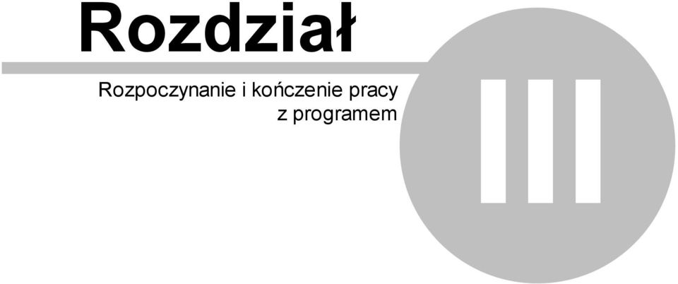 i kończenie