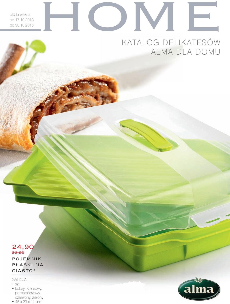 2013HOME KATALOG DELIKATESÓW ALMA DLA DOMU