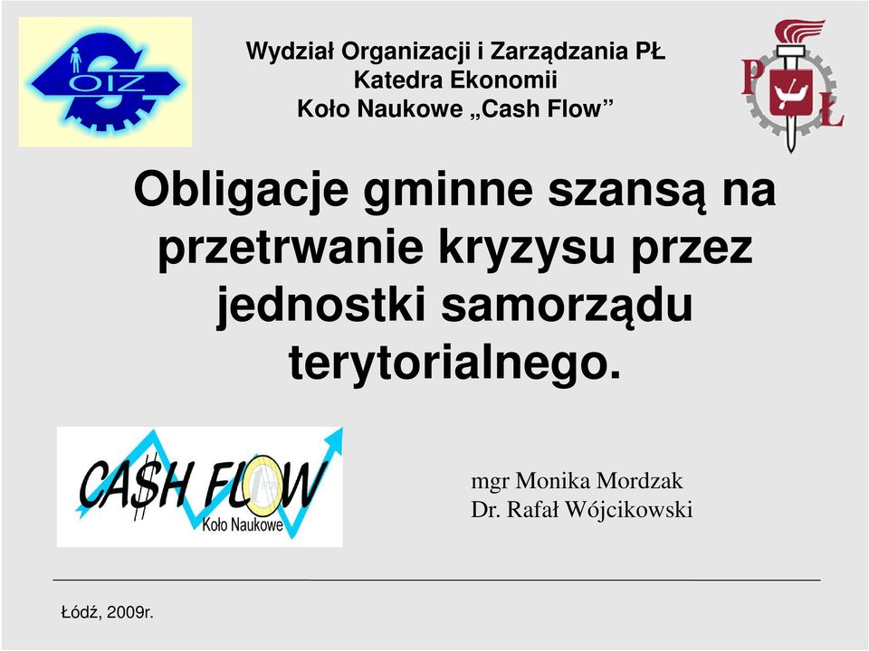 przetrwanie kryzysu przez jednostki samorządu