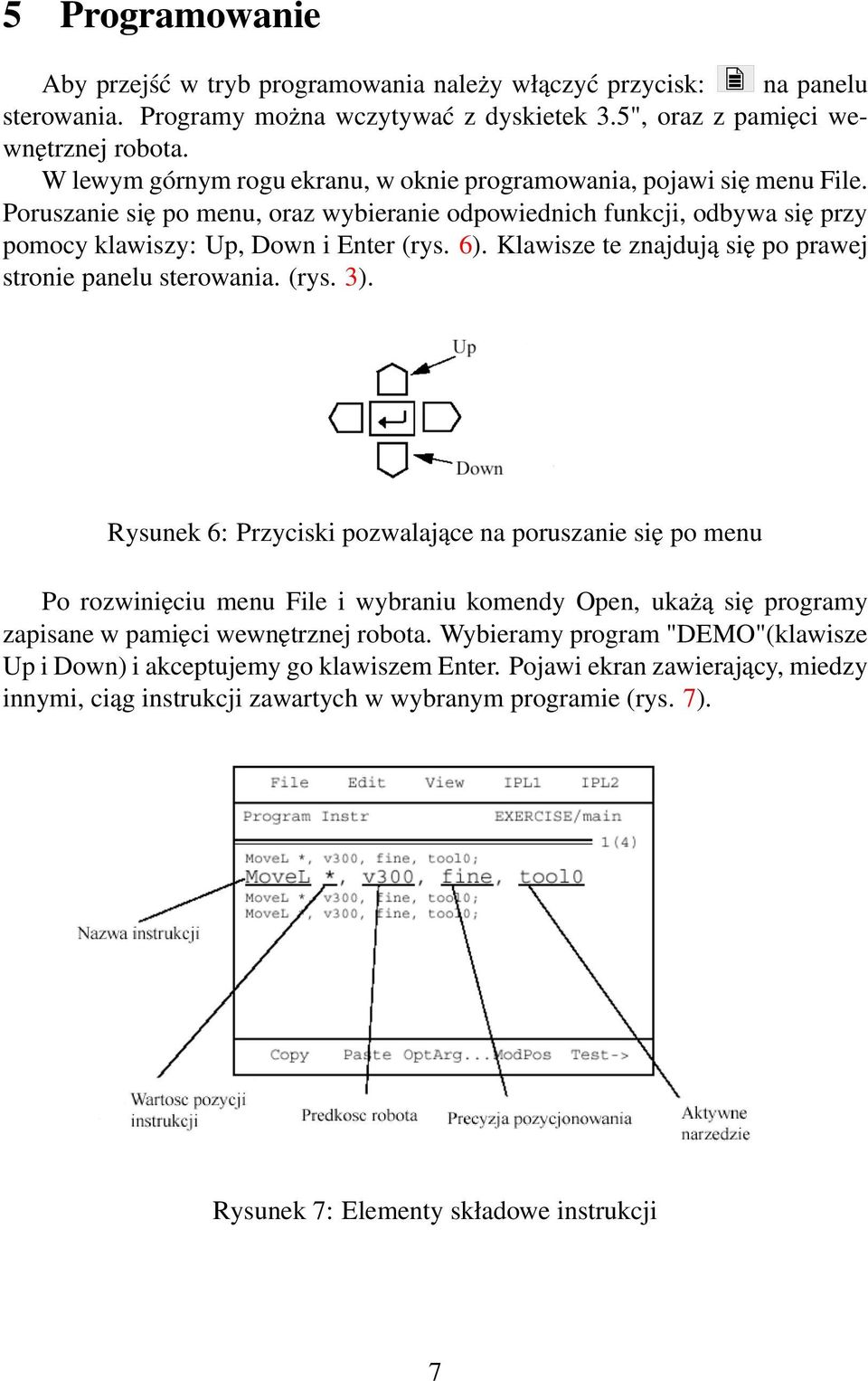 Klawisze te znajdują się po prawej stronie panelu sterowania. (rys. 3).