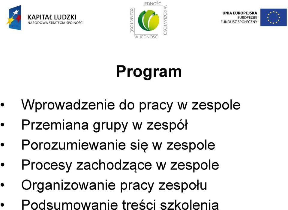 w zespole Procesy zachodzące w zespole