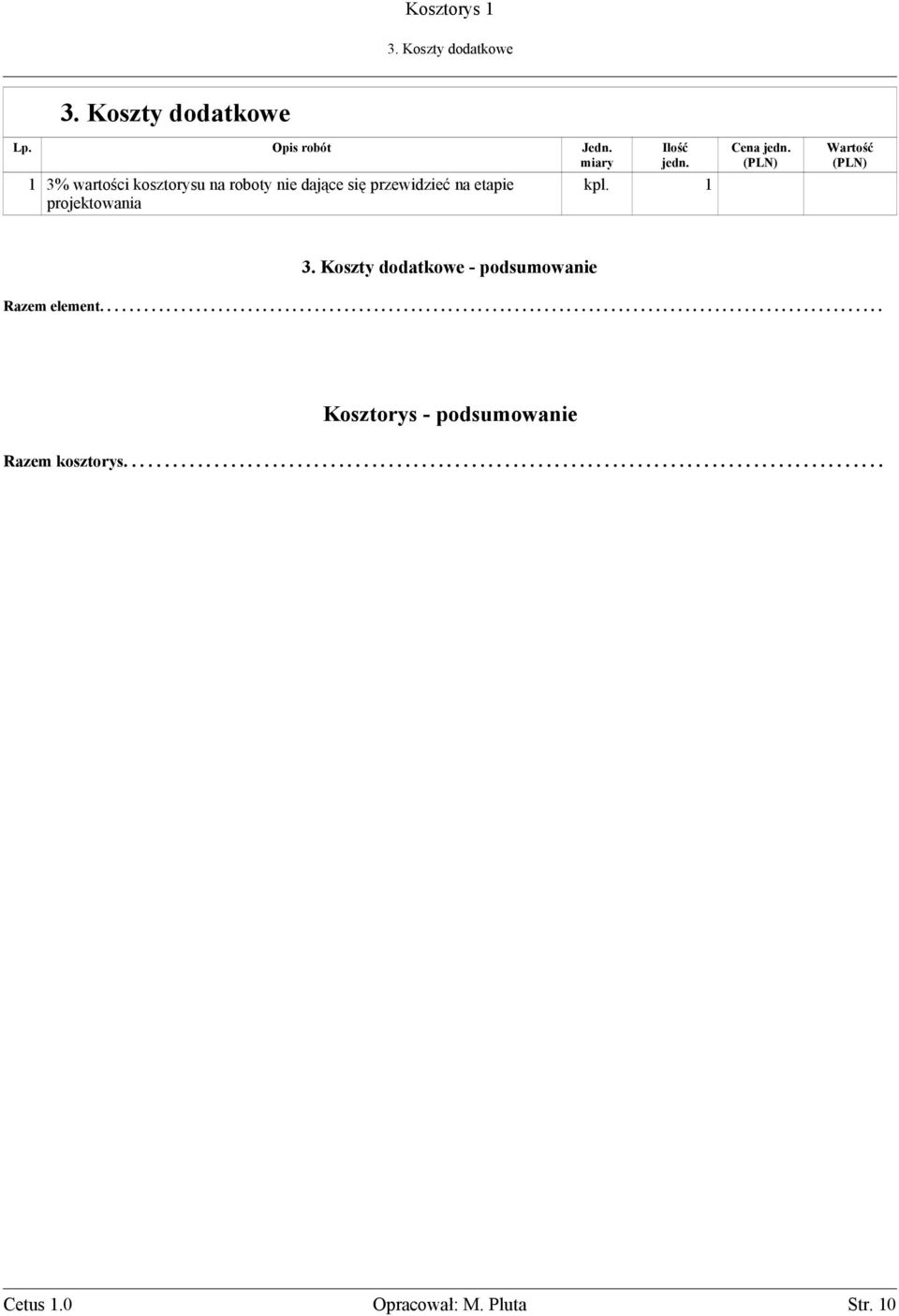 etapie projektowania kpl. 1 3.