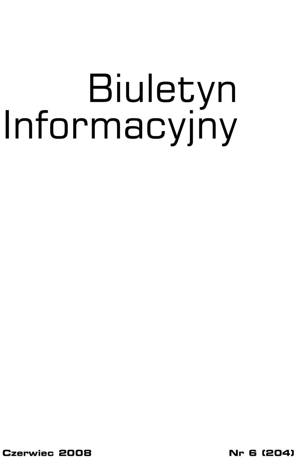 Biuletyn