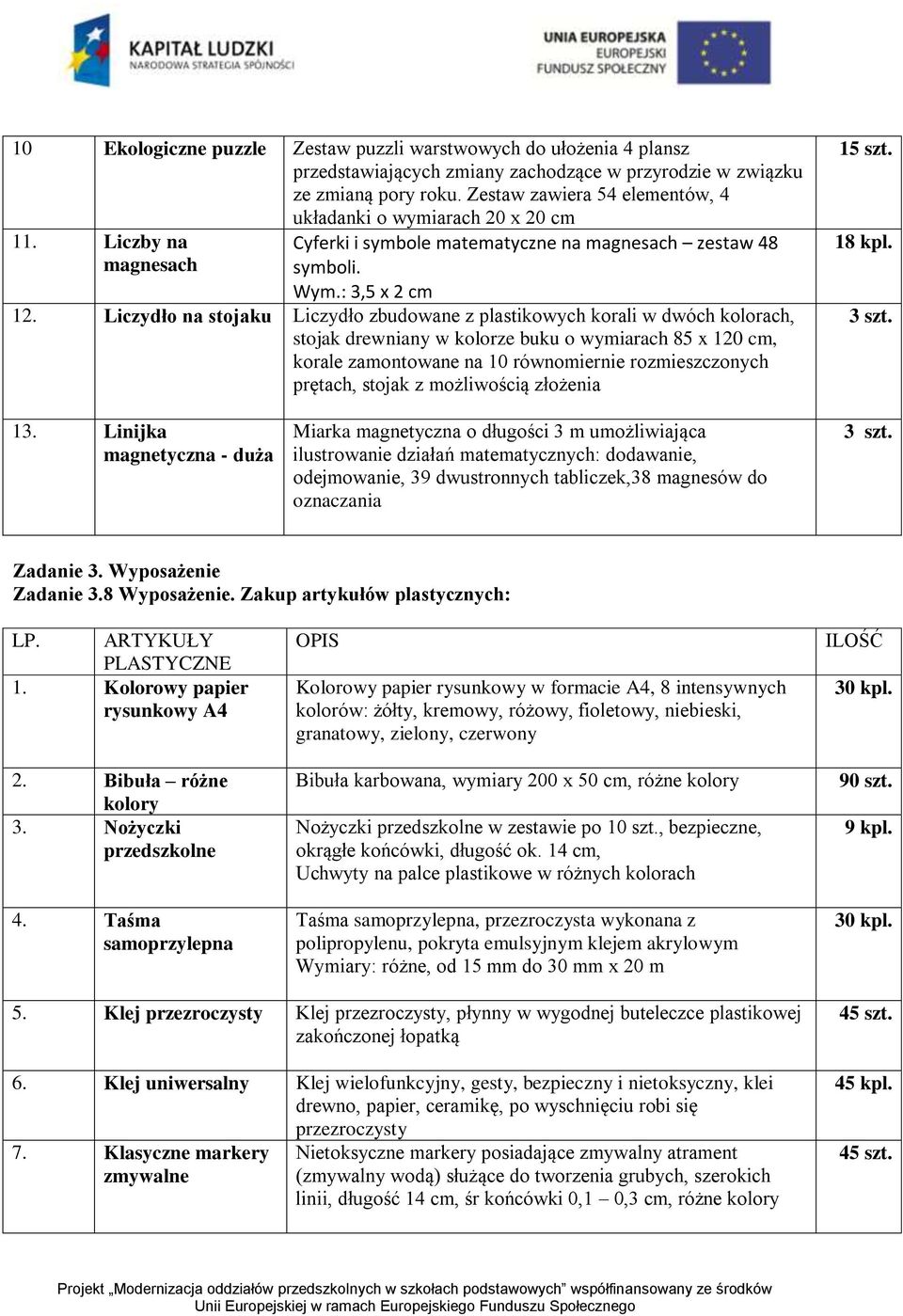 Liczydło na stojaku Liczydło zbudowane z plastikowych korali w dwóch kolorach, stojak drewniany w kolorze buku o wymiarach 85 x 120 cm, korale zamontowane na 10 równomiernie rozmieszczonych prętach,