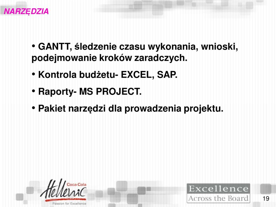 Kontrola budżetu- EXCEL, SAP.