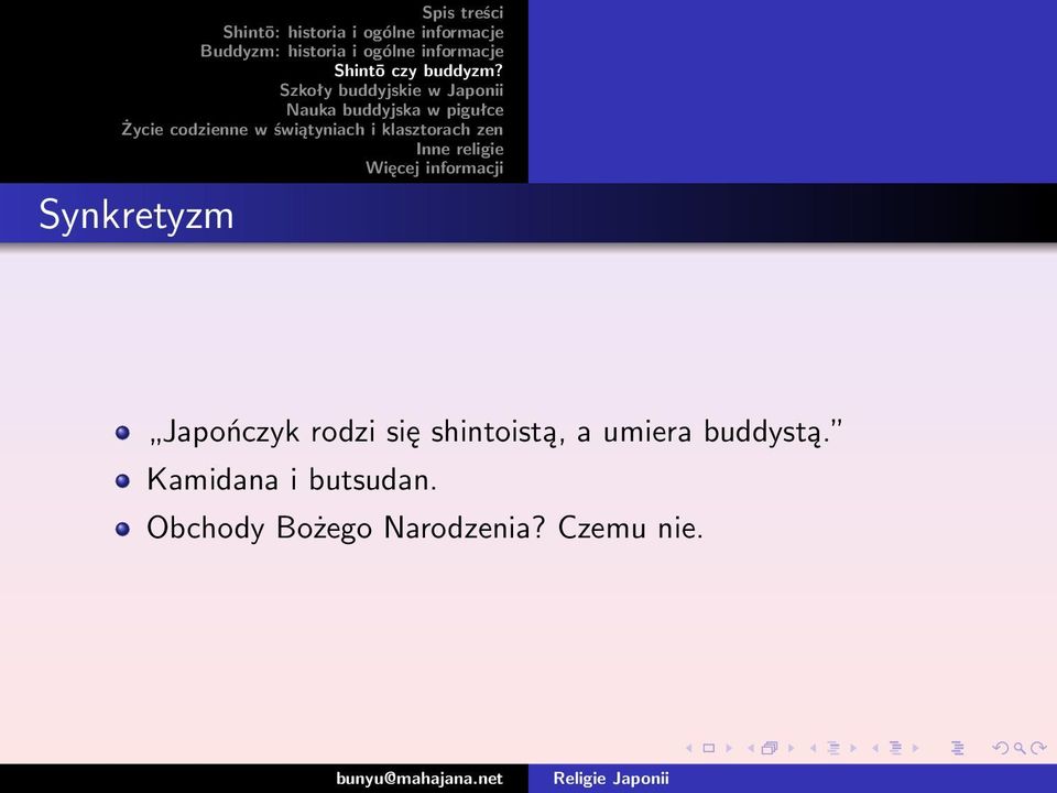 buddystą. Kamidana i butsudan.