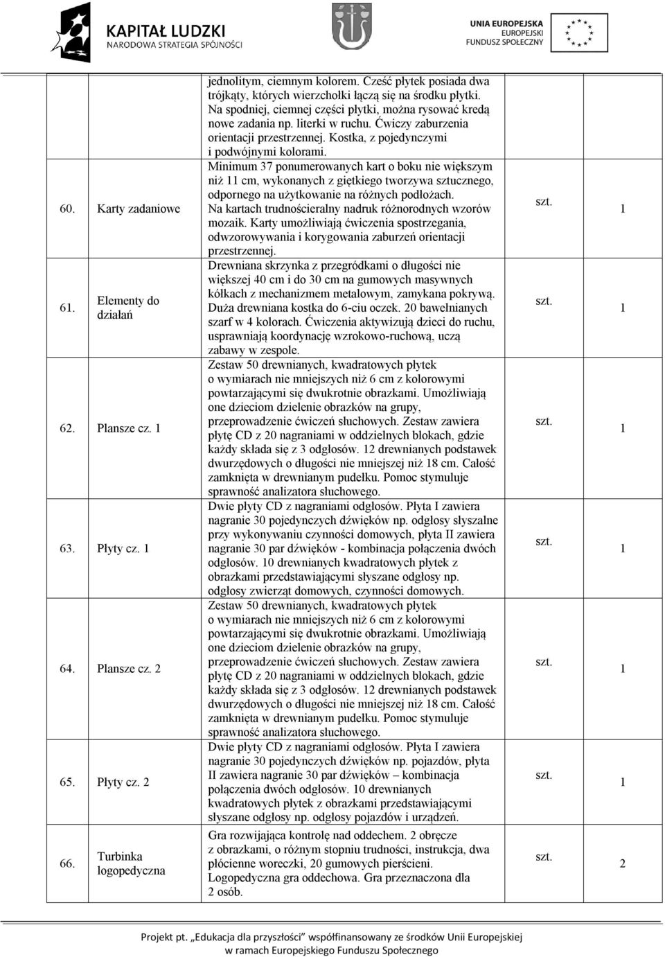 Ćwiczy zaburzenia orientacji przestrzennej. Kostka, z pojedynczymi i podwójnymi kolorami.