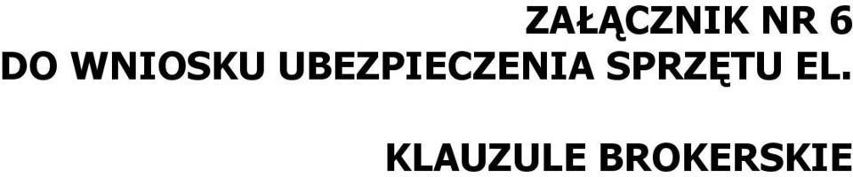 UBEZPIECZENIA