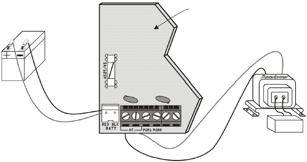 Podłączenie linii pożarowych i wyjść PGM W przypadku instalacji 4- przewodowej: zaprogramować zdarzenie aktywujące, tak by detektory dymu można było zresetować poprzez przytrzymanie przez 3 sekundy w