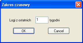 Część 4: Opis interfejsu graficznego Zamknij Wybór tego przycisku powoduje zamknięcie okna logów użytkownika.