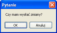 Konsola Podręcznik użytkownika Zatwierdzanie zmian Po dokonaniu zmian w konfiguracji należy przesłać je do rejestratora za pomocą przycisku wyślij.