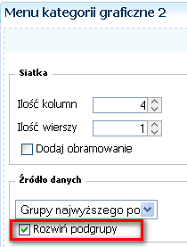 1 Nowości 1.1 Nowy plugin Menu kategorii graficzne 2 W Comarch ERP e-sklep 6.8 dodano nowy plugin Menu kategorii graficzne 2.