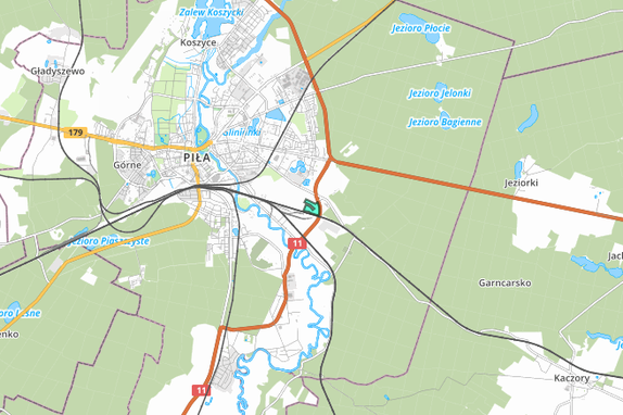 Położenie / Location Skrócona nazwa Short name Miasto/gmina own/commune Powiat pilski District pilski Województwo Wielkopolskie