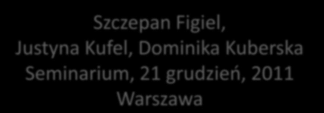 Uwarunkowania rozwoju klastrów rolno-żywnościowych w Polsce Szczepan