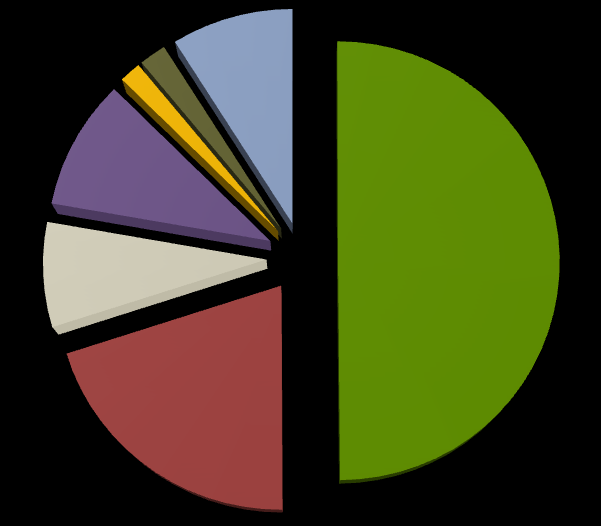 2% 1% 10% 8% Edukacja przyrodniczo- leśna Leśny Bank Genów Kostrzyca 2011 rok 9% 50% 20% Szkoły Podstawowe i Gimnazja Szkoły średnie Studenci Grupy zawodowe Grupy zagraniczne Grupy rodzinne Szkolenia