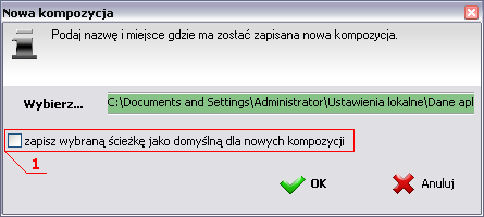 Wprowadzenie rozmiaru telebimu jest jedyną wymaganą czynnością konfiguracyjną. Teraz wystarczy przygotować treść, która ma być wyświetlona. 3.