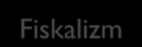 Fiskalizm Wpływ systemu podatkowego na funkcjonowanie gospodarki; Podatki jako efekt wyboru publicznego (politycznego); Wzrost znaczenia podatków pośrednich; Krzywa