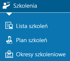 2 Ogólne 2.1 Nowości 1. Szkolenia Dodano funkcjonalność rejestracji szkoleń pozwalającą na ewidencję przebiegu procesu szkoleniowego w firmie.